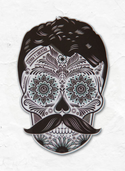 Zapata_Calavera_Sticker