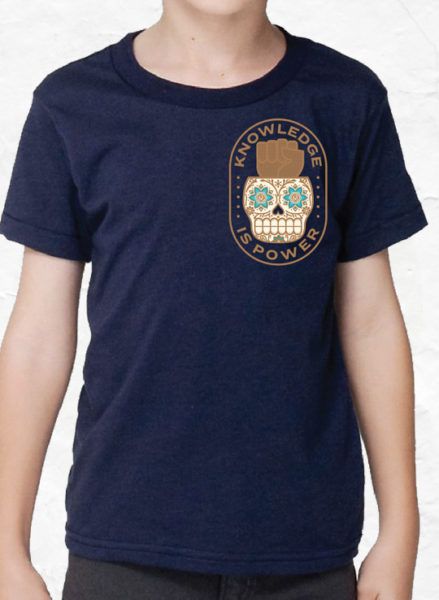 Knowledge Is Power_Youth_Navy_Front_Full