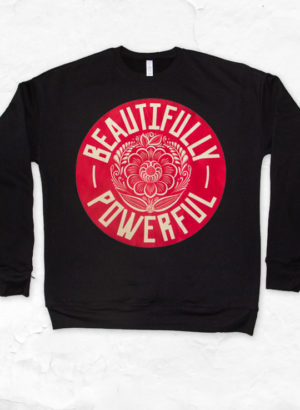 Beautifully_Powerful_Sweatshirt_Black_Unisex_Full
